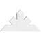 Ekena Millwork Saratoga Architectural Grade PVC Gable Bracket, 36"W x 19 1/2"H x 4"D x 6"F, 13/12 Pitch GBP036X20X0406SAR00 - alternate 3